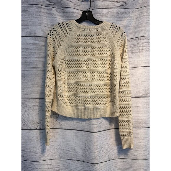 Michael Stars Long Sleeve Hi-Low Crop Sweater Size XS/S - Picture 3 of 3